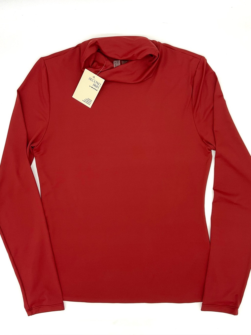 NWT Second Skin by RD Style Long-Sleeve Turtleneck Top